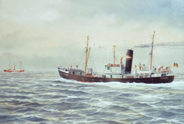 Fischdampfer „TEUTONIA“ N.C. 439'